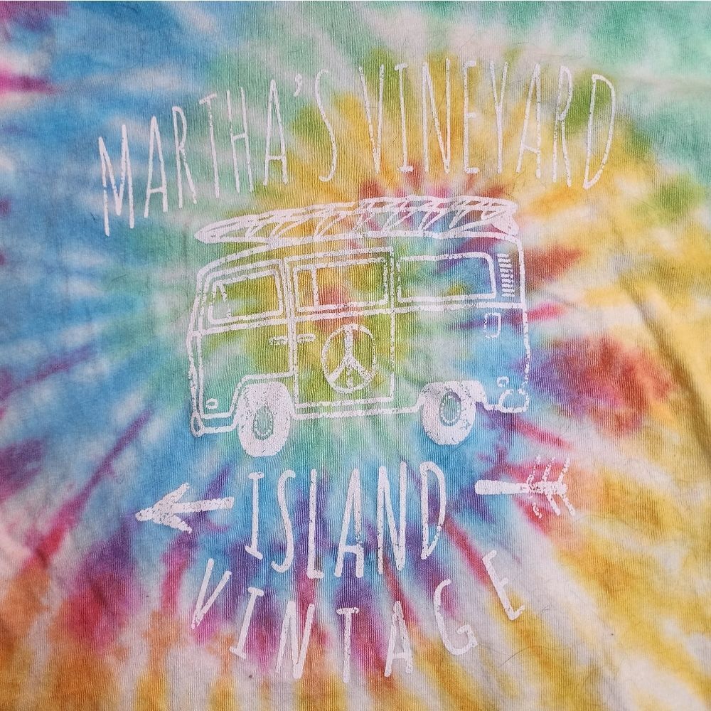 Tie dye xs youth Martha's vineyards tshirt. - Picture 2 of 4